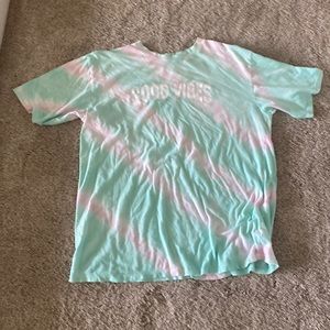 oversized t-shirt, tie dye